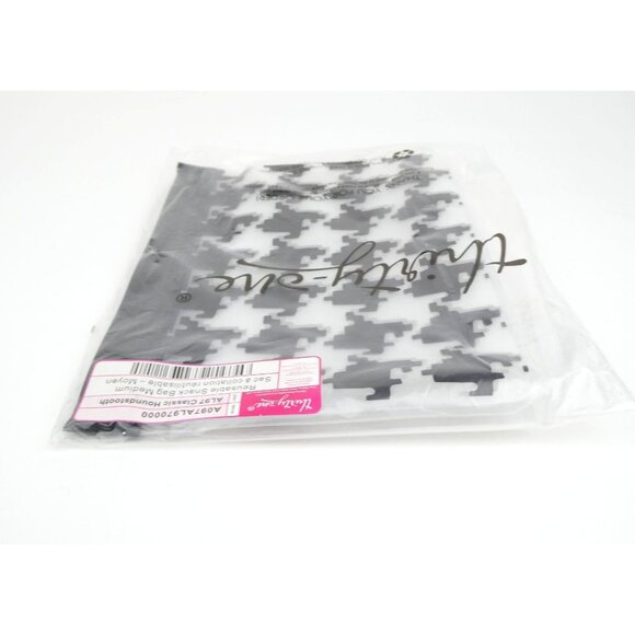 Thirty-One Classic Houndstooth Small & Medium Reusable Snack Bag Set NWT - Picture 13 of 16
